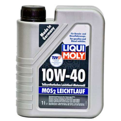 Масло моторное LIQUI MOLY MoS2 Leichtlauf SAE 10W-40 полусинтетика 1л